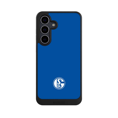Samsung Galaxy S25 FE NIVOcore FC Schalke 04 Logo Blau