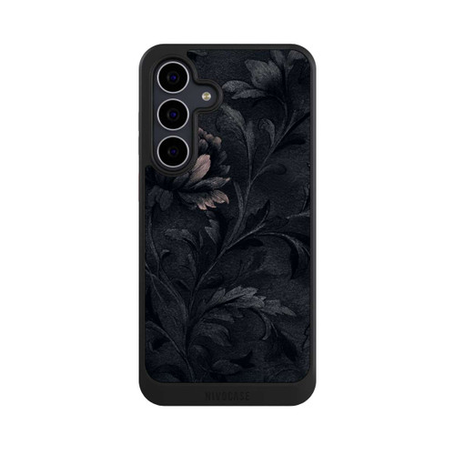 Samsung Galaxy S25 FE NIVOcore Dunkles Blumenmuster Vintage