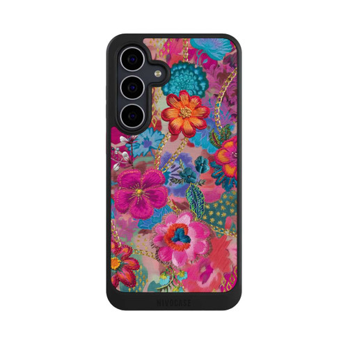 Samsung Galaxy S25 FE NIVOcore Patchwork Blumen Mit KI
