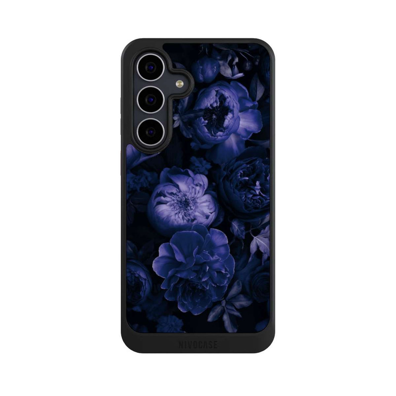 Galaxy S25 FE NIVOcore Victorian Grandeur Large Flowers Purple Mit KI
