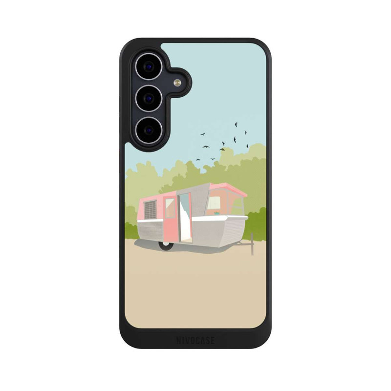Galaxy S25 FE NIVOcore Retro Glamping by Roberta Murray