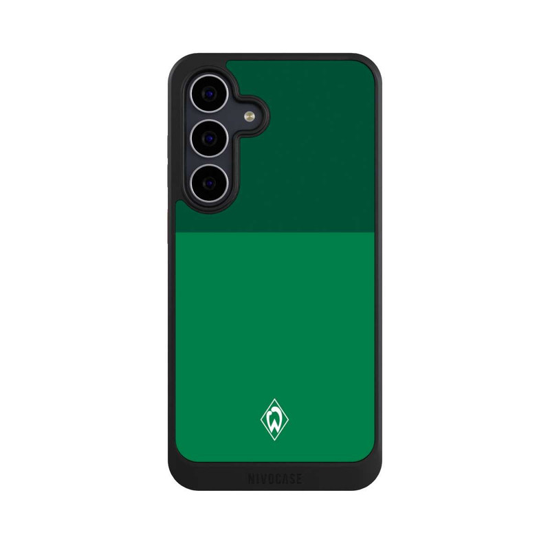 Galaxy S25 FE NIVOcore Werder Bremen Grün auf Grün