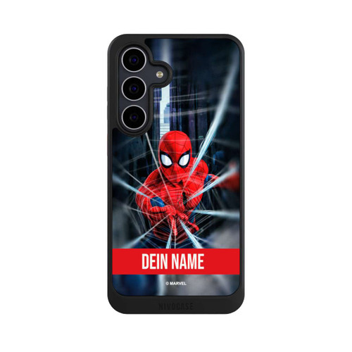 Samsung Galaxy S25 FE NIVOcore Spiderman Webs in Action customisable