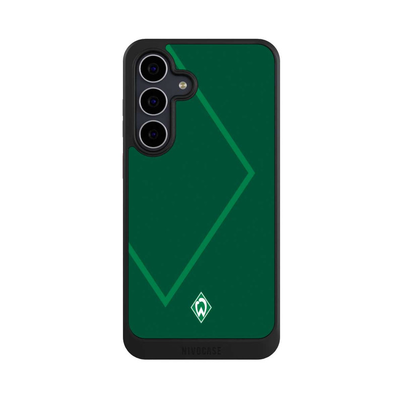 Galaxy S25 FE NIVOcore Werder Grün Rautenelement