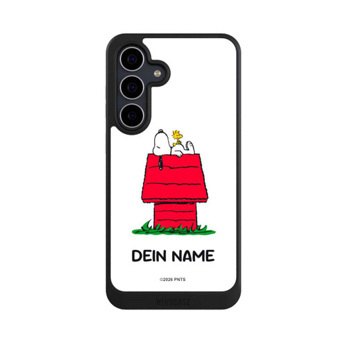 Samsung Galaxy S25 FE NIVOcore Snoopy and Woodstock Classic Personalisierbar