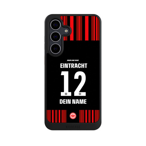 Samsung Galaxy S25 FE NIVOcore Eintracht Frankfurt Trikot Personalisierbar 26-27