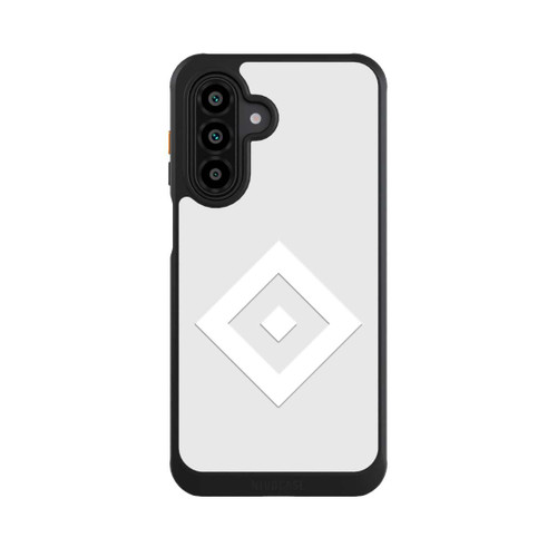 Samsung Galaxy A17 5G NIVOcore Rauten Logo auf HSV Grau