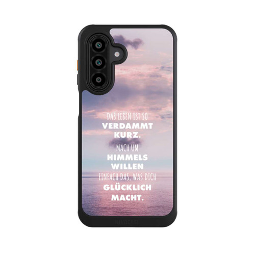 Samsung Galaxy A17 5G NIVOcore Das Leben Ist So Verdammt Kurz