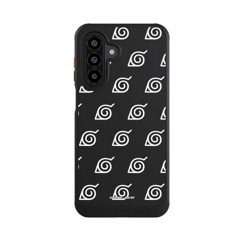 Galaxy A17 5G NIVOcore white Konoha-Pattern Transparent