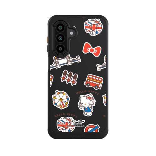 Samsung Galaxy A17 5G NIVOcore Hello Kitty Londoner Abzeichen Transparent