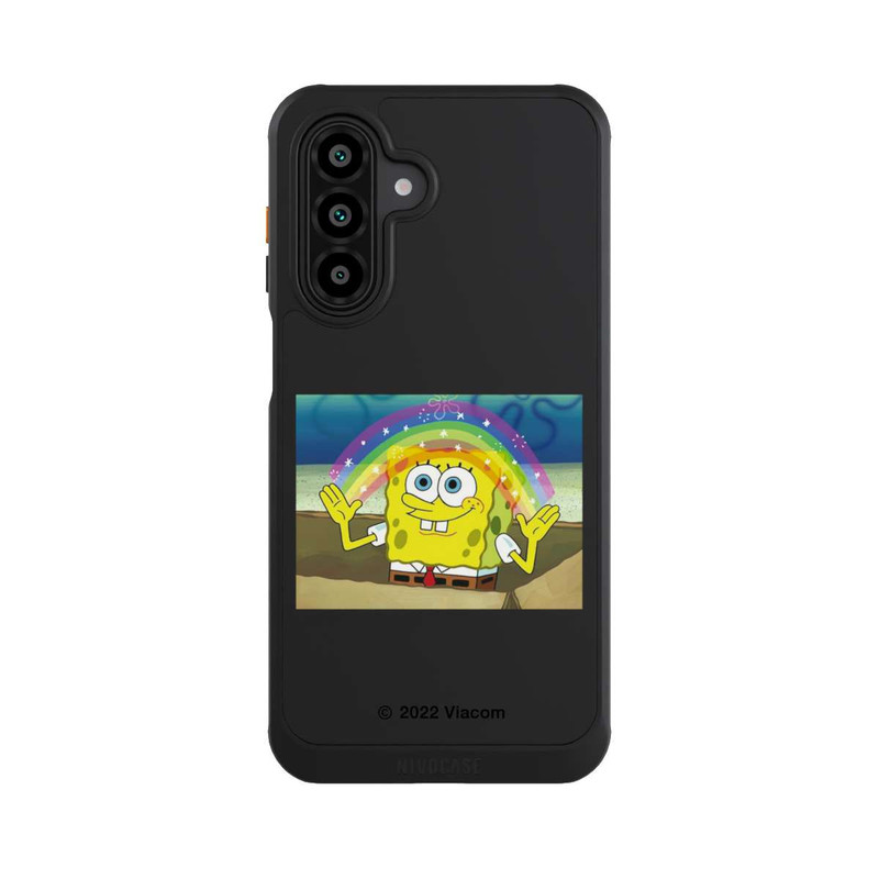 Galaxy A17 5G NIVOcore Spongebob - Rainbow Meme transparent