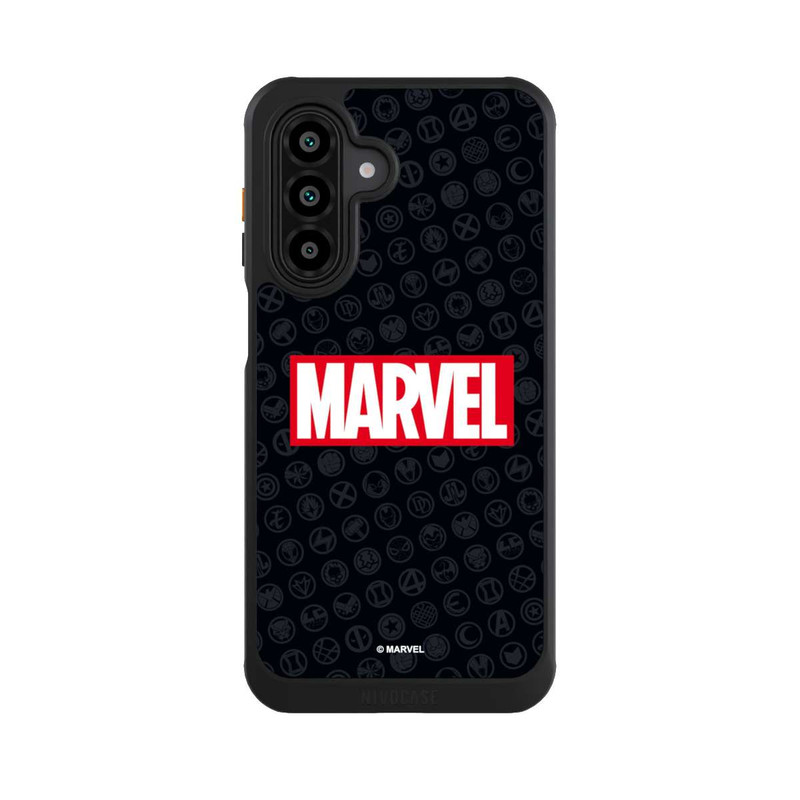 Galaxy A17 5G NIVOcore Marvel Logo Black Red 