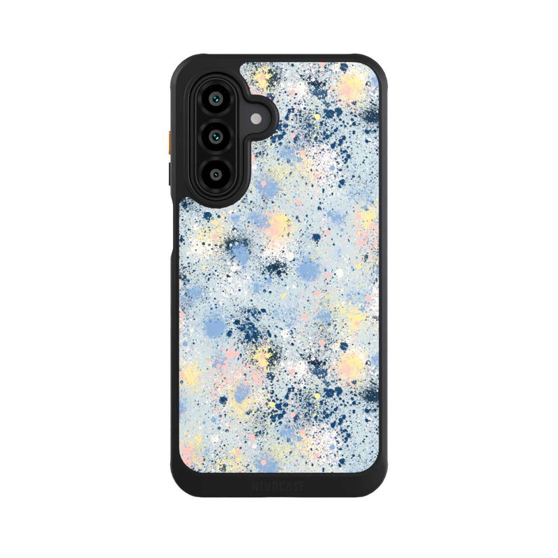 Galaxy A17 5G NIVOcore Ink Dripping Dust Texture Blue