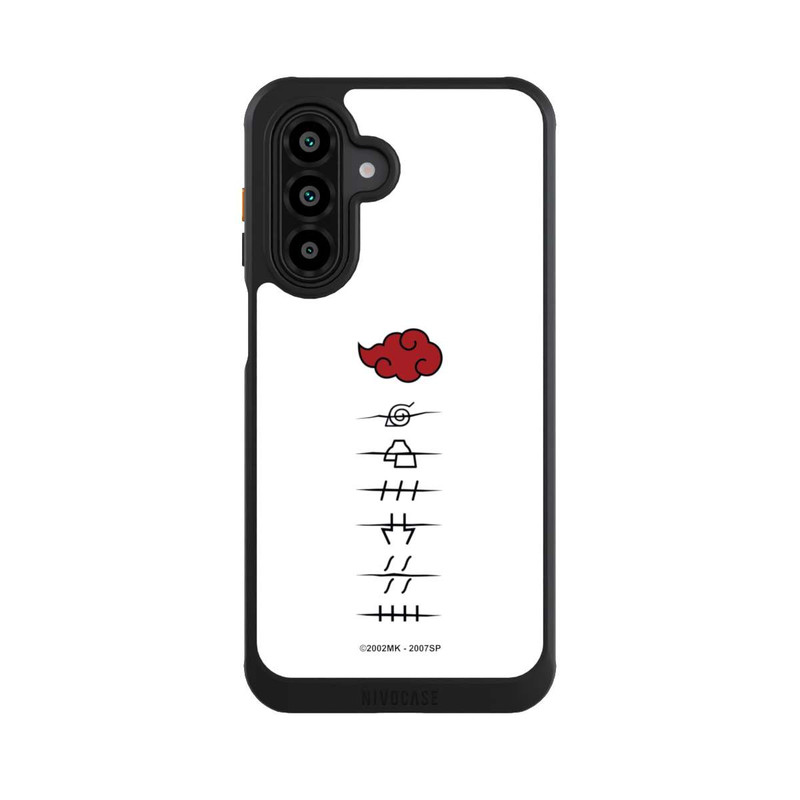 Galaxy A17 5G NIVOcore Akatsuki member symbols white