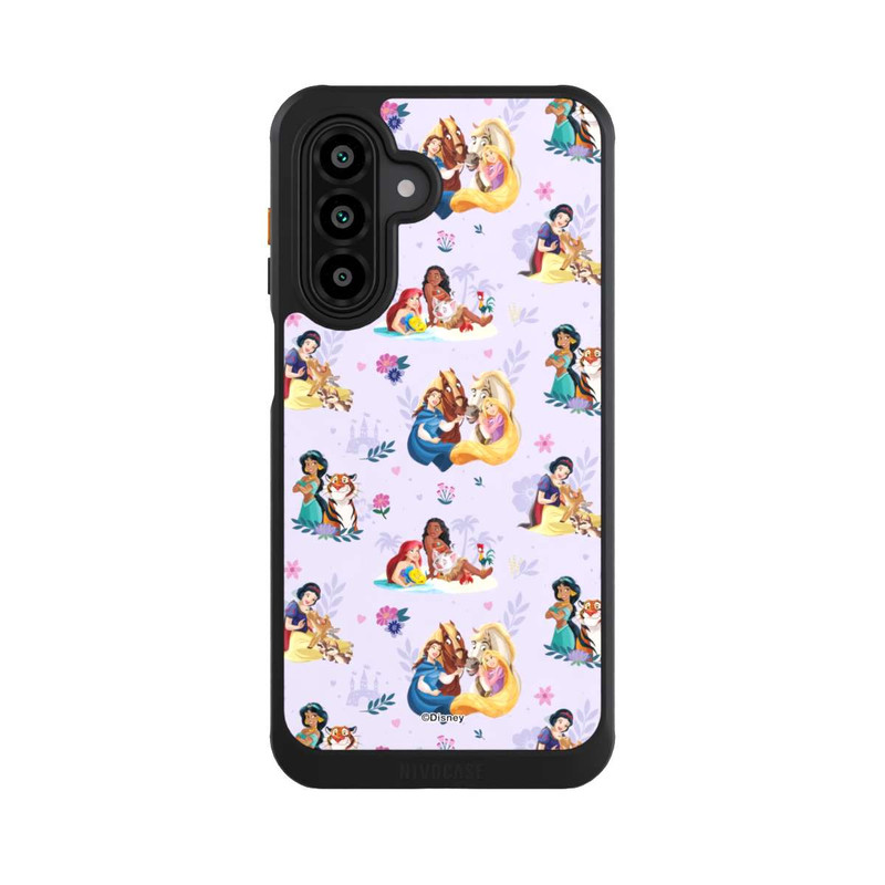 Galaxy A17 5G NIVOcore Princess Floral Pattern Purple