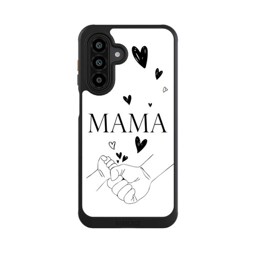 Samsung Galaxy A17 5G NIVOcore Muttertag Line Art Hände Schwarz Weiß