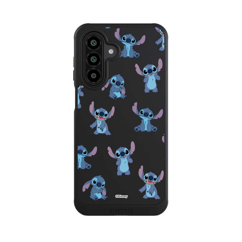 Galaxy A17 5G NIVOcore Stitch Faces Pattern Transparent