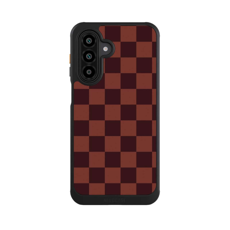 Galaxy A17 5G NIVOcore Checked Pattern Red