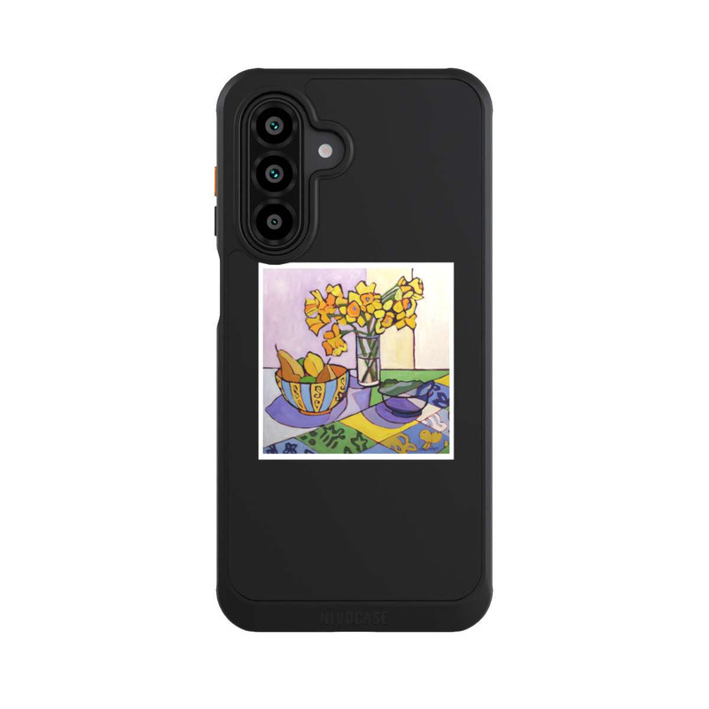 Galaxy A17 5G NIVOcore Daffodil Patchwork, 2023, by Catherine J Martzloff