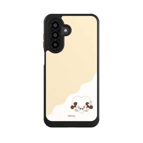 Samsung Galaxy A17 5G NIVOcore Mickey and Minnie Love Heart Beige