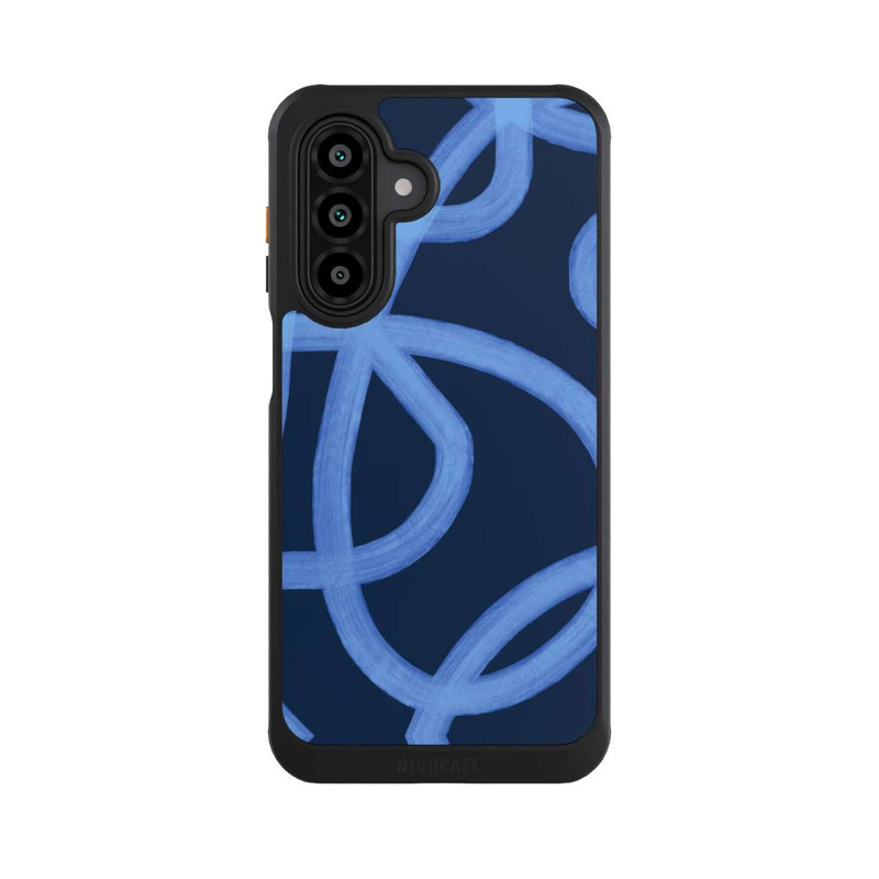 Galaxy A17 5G NIVOcore Laced Up Tones of Blue