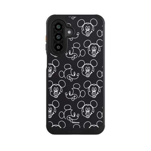 Samsung Galaxy A17 5G NIVOcore Disney Mickey Faces Black Line Art Pattern