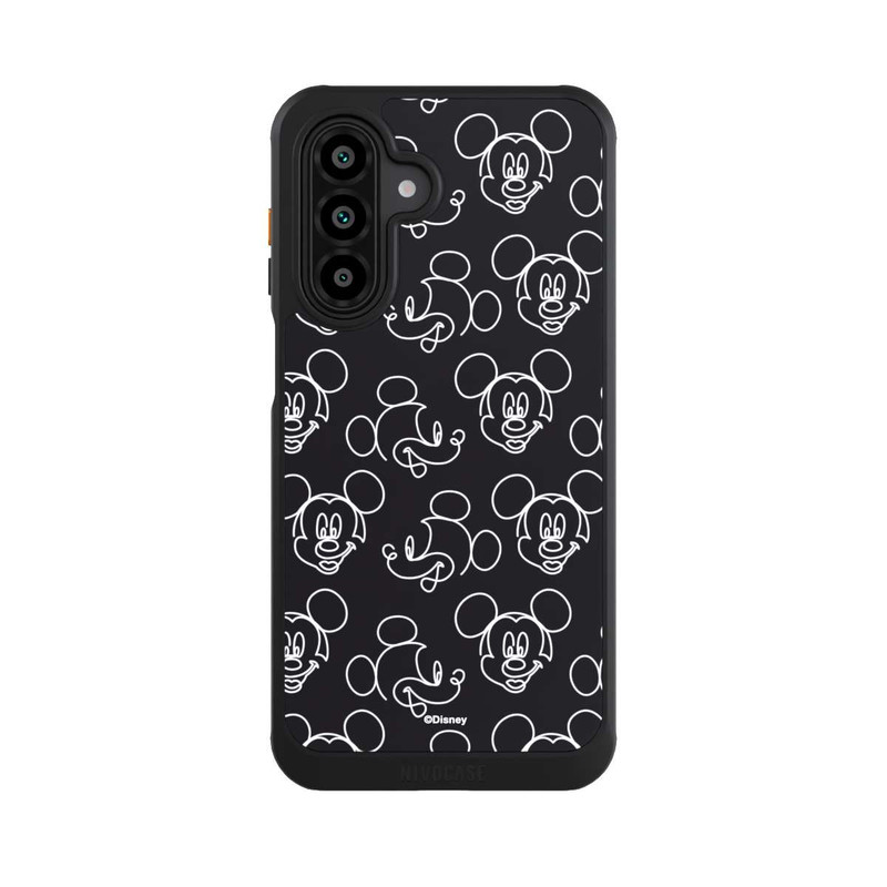 Galaxy A17 5G NIVOcore Disney Mickey Faces Black Line Art Pattern