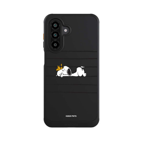 Samsung Galaxy A17 5G NIVOcore Snoopy Woodstock Streifen Peanuts Transparent