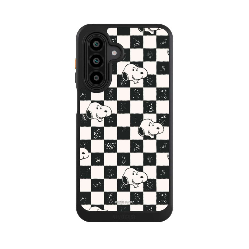 Galaxy A17 5G NIVOcore Snoopy Heads Checked Pattern