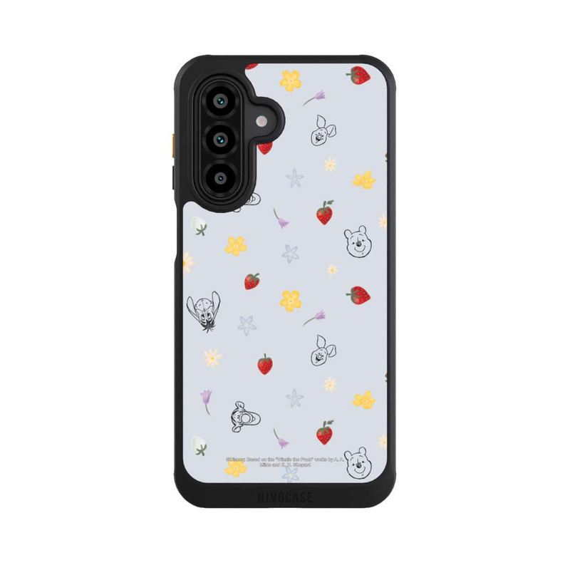 Galaxy A17 5G NIVOcore Winnie Puuh und Freunde Erdbeer Muster Blau