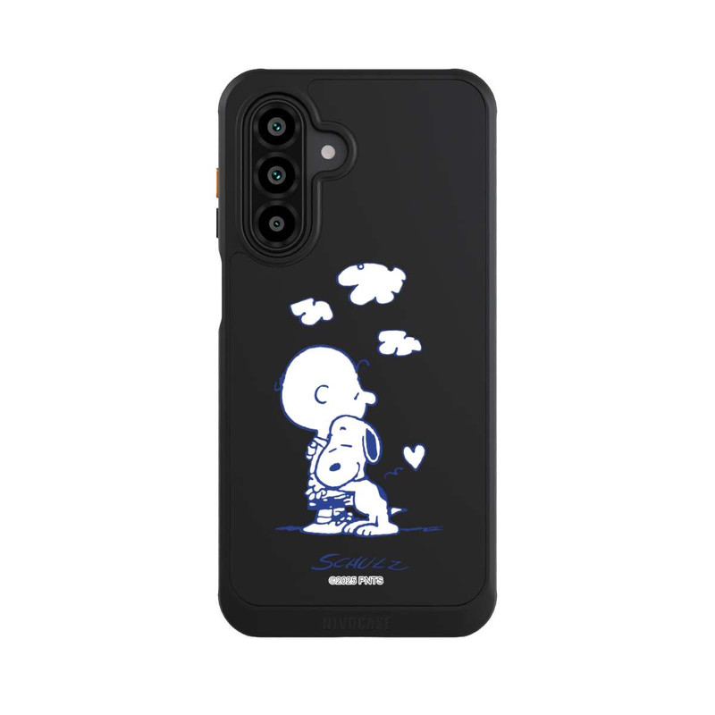 Galaxy A17 5G NIVOcore Peanuts Charlie Brown Snoopy Hug Transparent