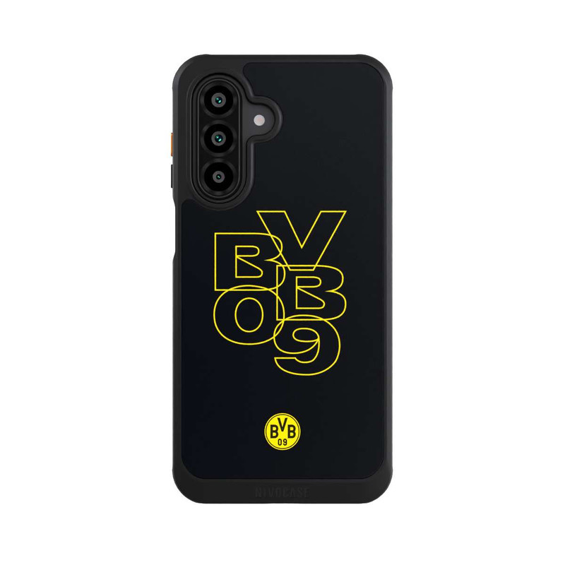 Galaxy A17 5G NIVOcore BVB09 Gelb Schwarz