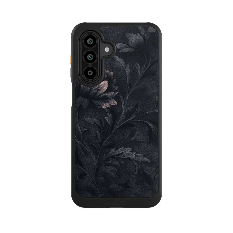 Galaxy A17 5G NIVOcore Dunkles Blumenmuster Vintage