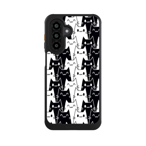 Samsung Galaxy A17 5G NIVOcore Cat Wallpaper Black White