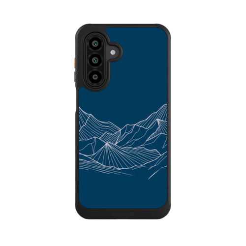 Samsung Galaxy A17 5G NIVOcore Blue Mountain Contour Lines