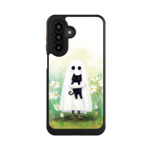Samsung Galaxy A17 5G NIVOcore Geist und Katze Halloween mit KI