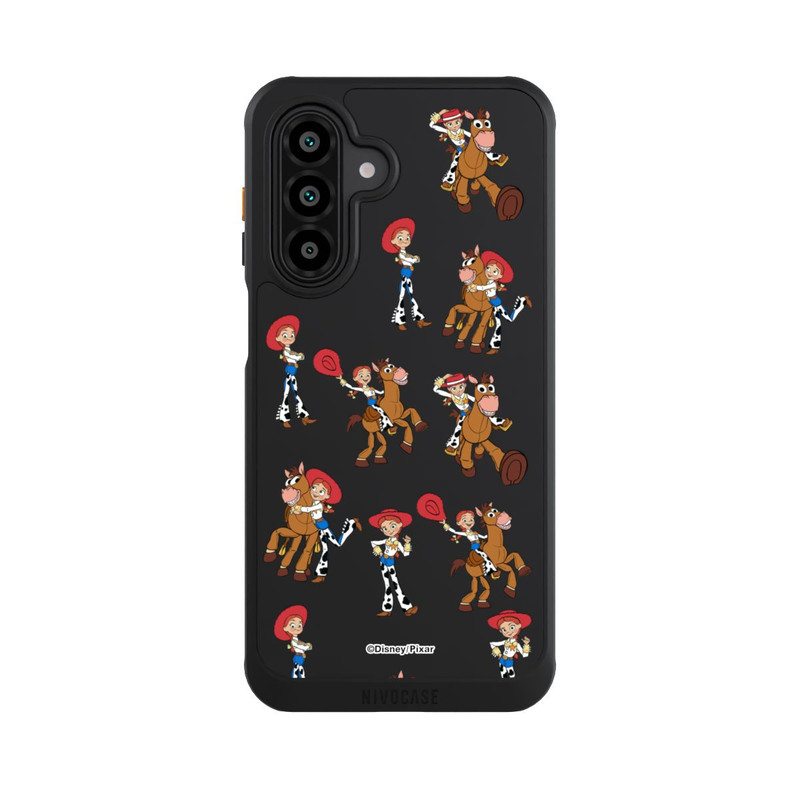 Galaxy A17 5G NIVOcore Toy Story 5 Jessie Cowboy Pattern Transparent
