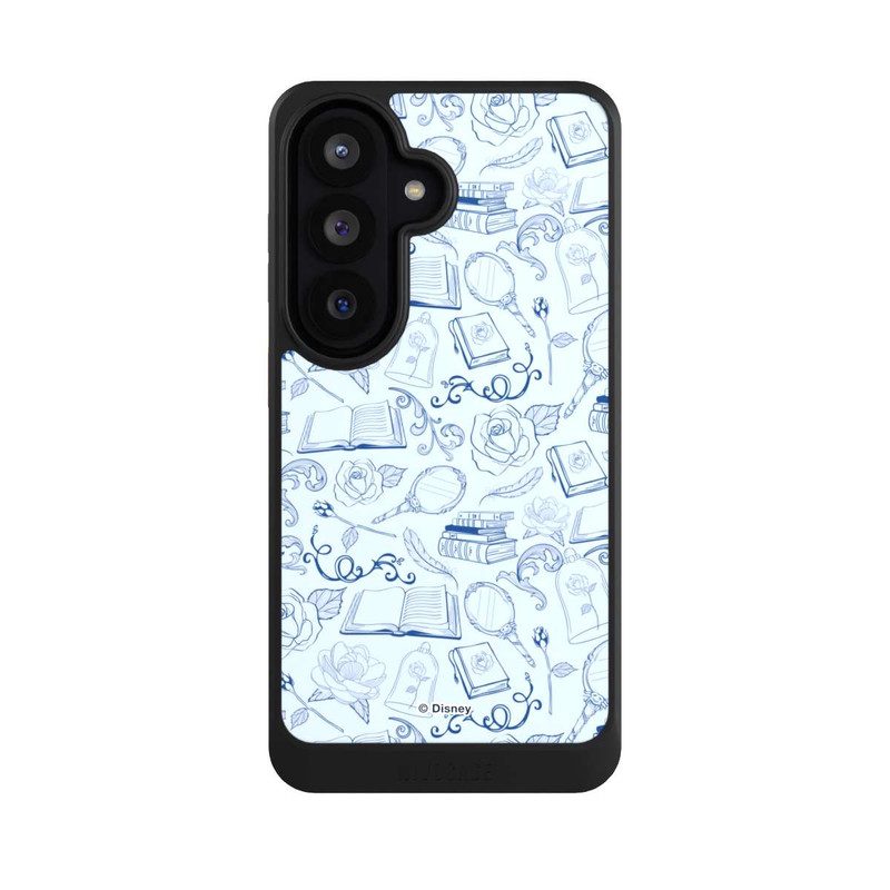 Galaxy S26 NIVOcore Beauty and Beast Pattern Blue