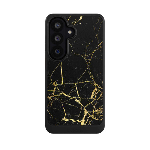 Samsung Galaxy S26 NIVOcore Schwarzgoldener Marmor-Look