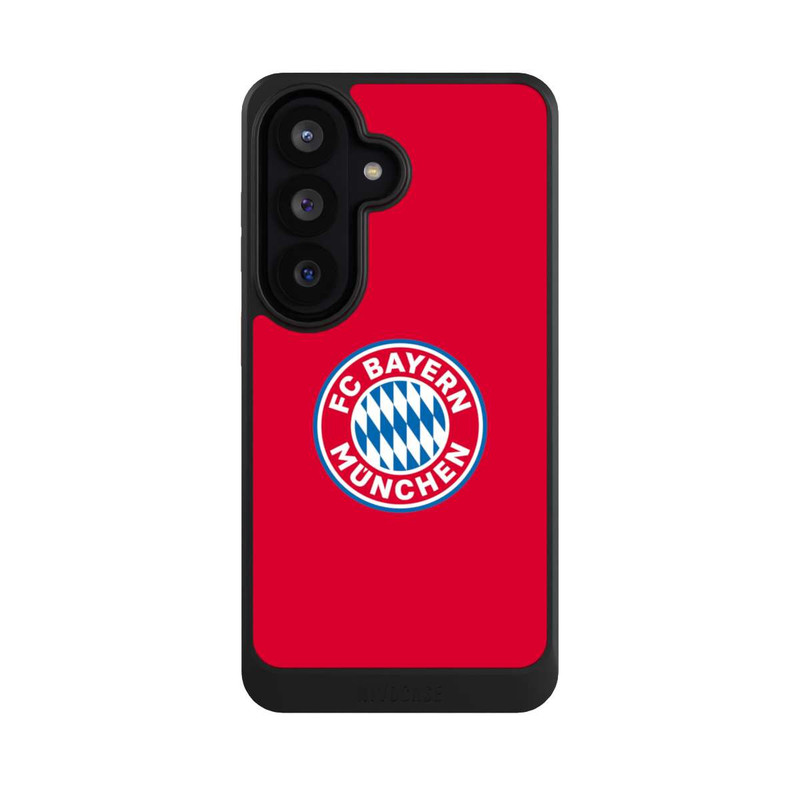 Galaxy S26 NIVOcore FCB Logo auf Rot