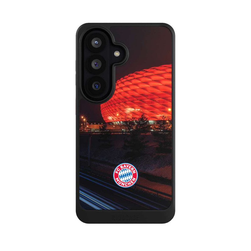 Galaxy S26 NIVOcore Allianz Arena at night FCB