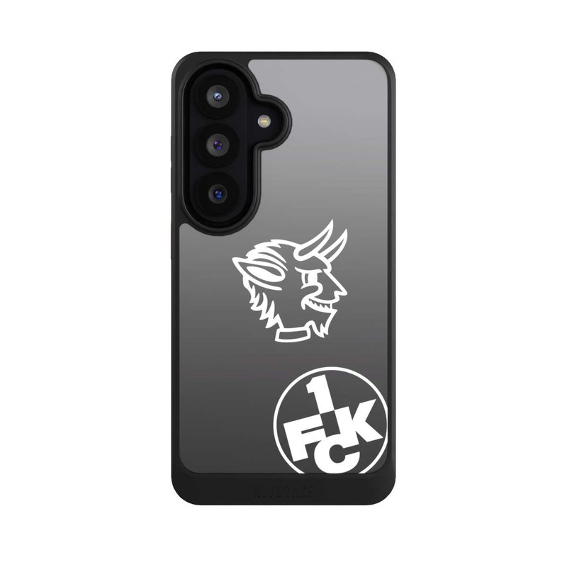 Galaxy S26 NIVOcore Teufelskopf FCK auf Schwarz