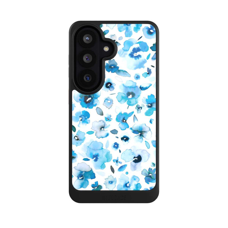 Galaxy S26 NIVOcore Blaue tropische Blumen