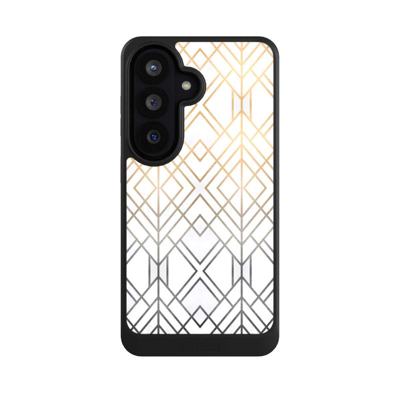 Galaxy S26 NIVOcore Imprimé Geo Gold doré et gris