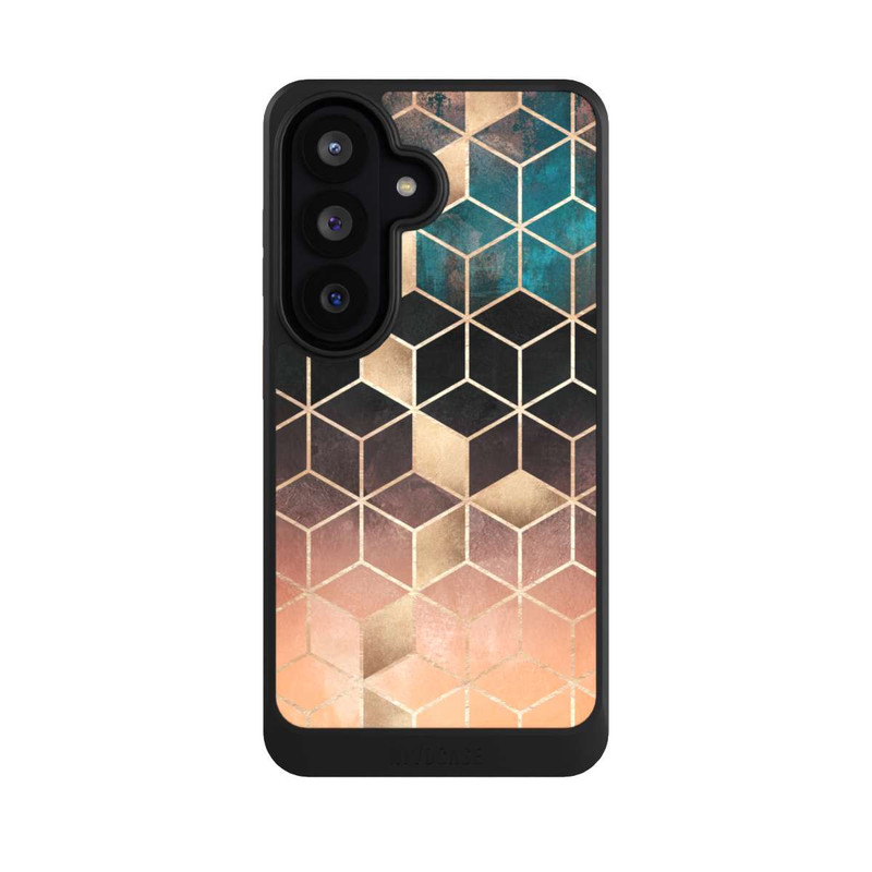 Galaxy S26 NIVOcore Cubes de rêve imprimé doré