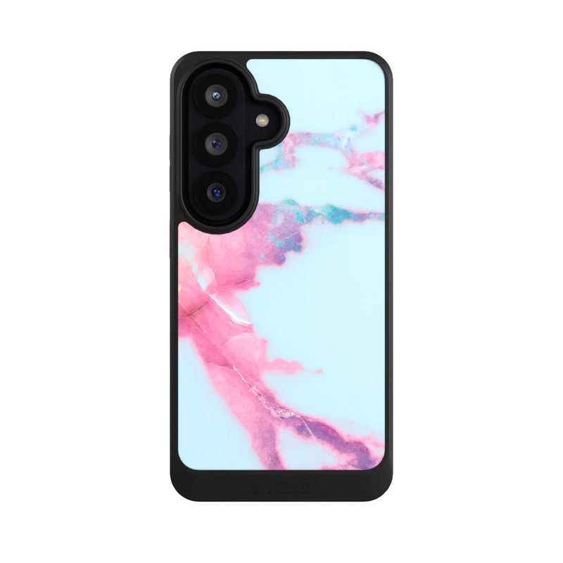 Galaxy S26 NIVOcore Light Blue Iridescent Vein Marble