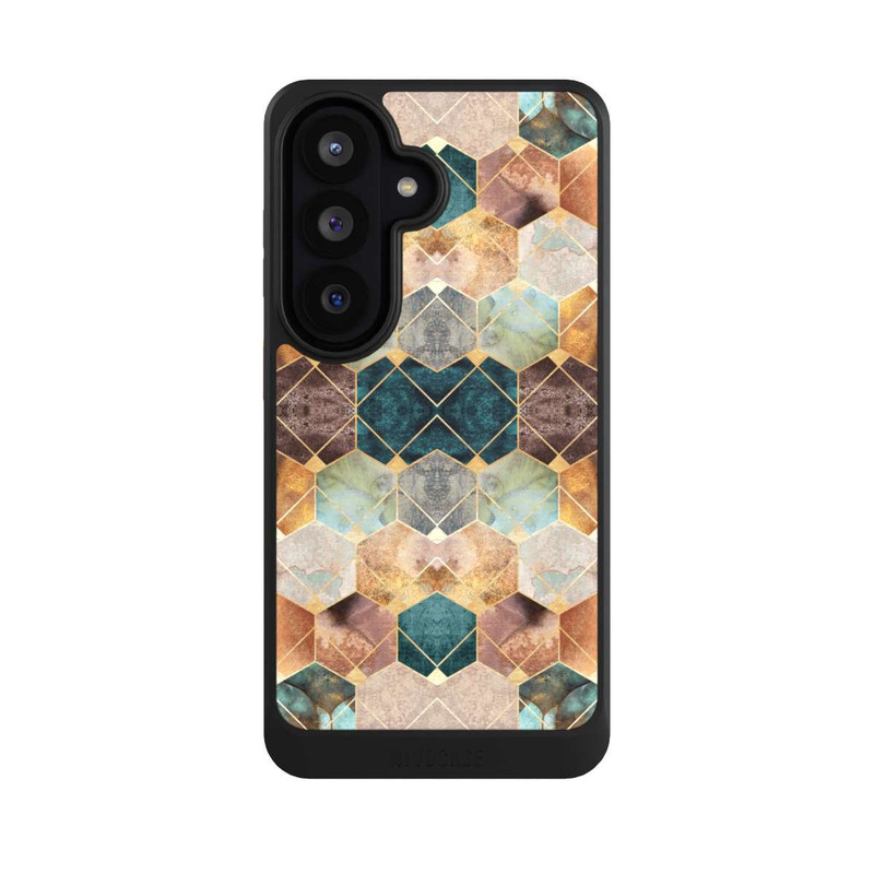 Galaxy S26 NIVOcore Hexagones et diamants naturels