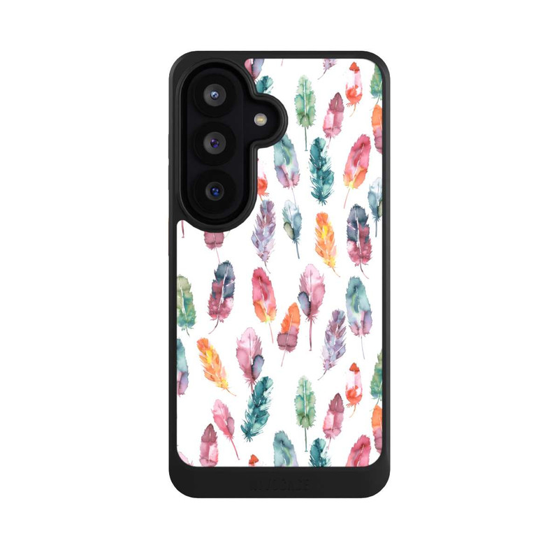 Galaxy S26 NIVOcore Boho Watercolor Feathers