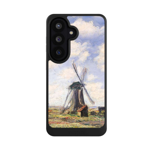 Samsung Galaxy S26 NIVOcore Tulip Fields with the Rijnsburg Windmil by Claude Monet