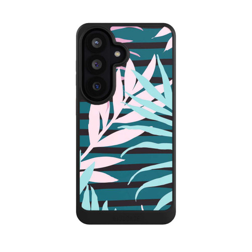 Samsung Galaxy S26 NIVOcore Pastell-Dschungelblätter rosa blaugrün